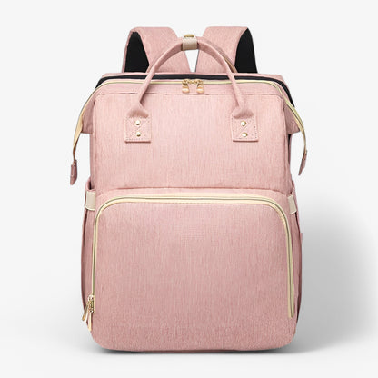 Diaper Bag Backpack Expandable Baby Crib Travel Convenience - Image 15