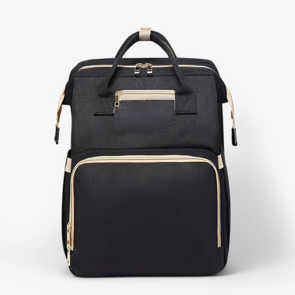 Diaper Bag Backpack Expandable Baby Crib Travel Convenience - Image 4