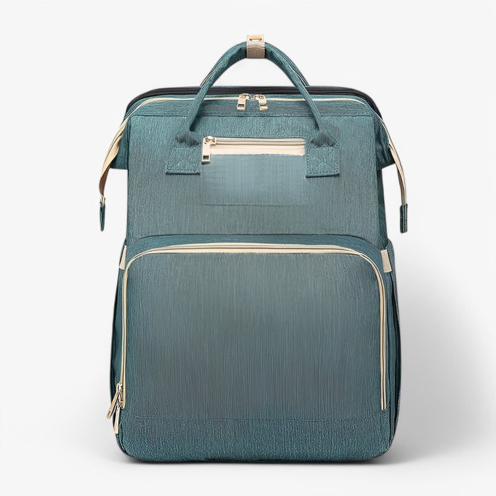 Diaper Bag Backpack Expandable Baby Crib Travel Convenience - Image 7