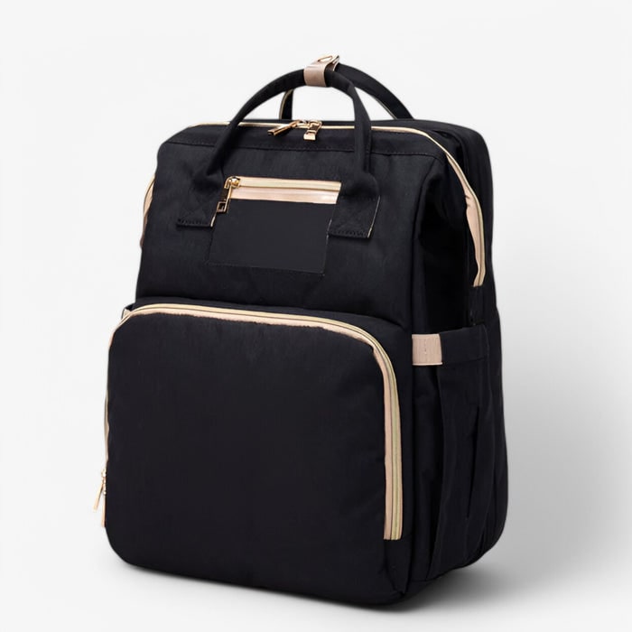 Diaper Bag Backpack Expandable Baby Crib Travel Convenience - Image 8