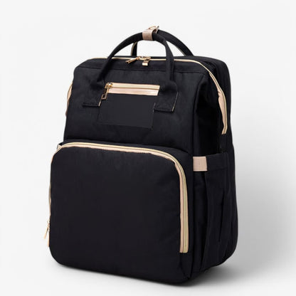 Diaper Bag Backpack Expandable Baby Crib Travel Convenience - Image 8
