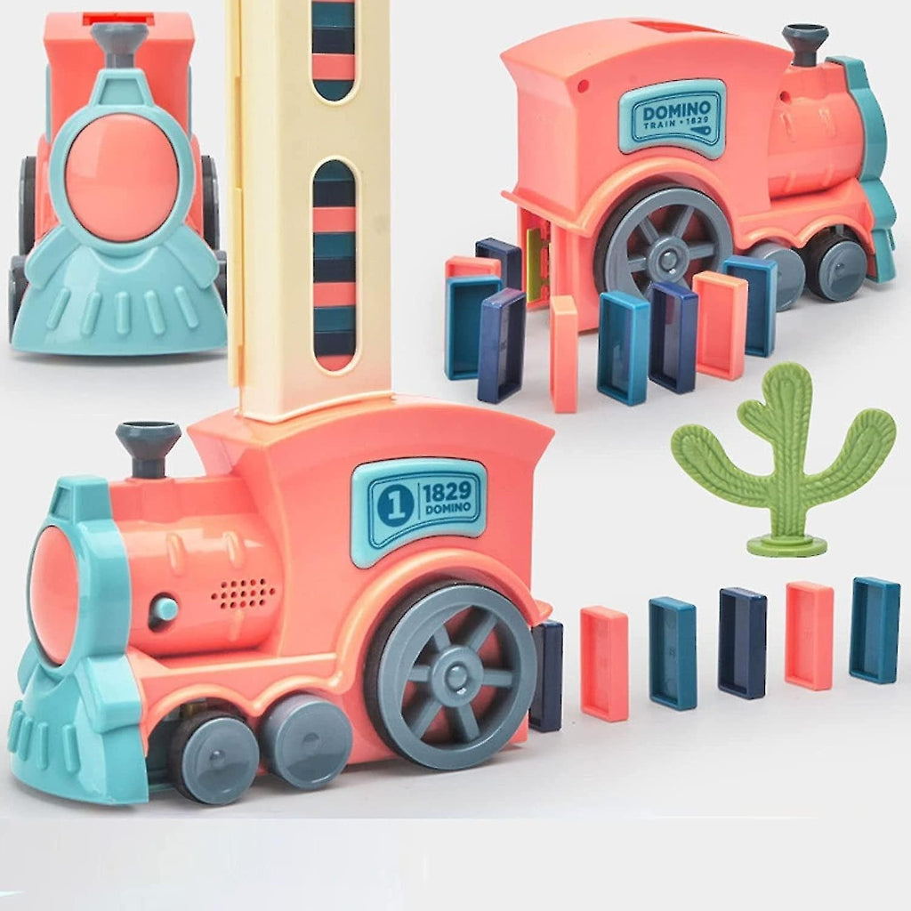 Domino Set Train Toy Educational Automatic - Image 4
