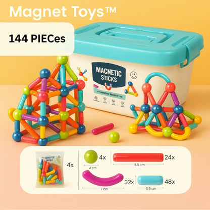 Educational Toys Magnetic Building Blocks Toddler - Image 14