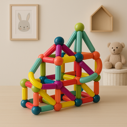 Educational Toys Magnetic Building Blocks Toddler - Image 2