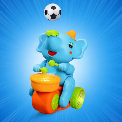 Elephant Toy Ball Floating Air Blowing Game Kids Indoor Play