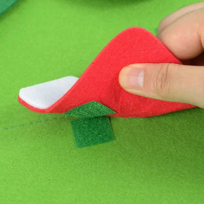 Felt Christmas Tree Activity Wall Hanging Advent Calendar - Image 5