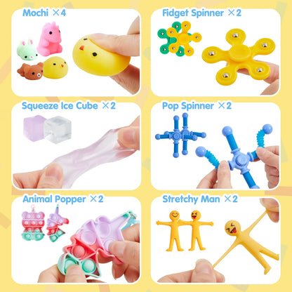 Fidget Toy Set Box of Fidget Toys 60-Piece Collection - Image 2