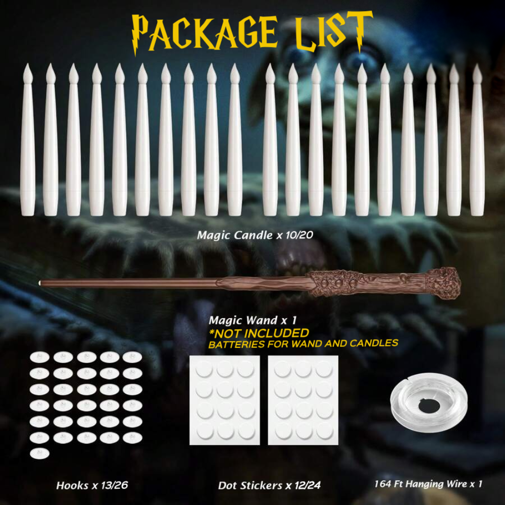 Flameless Floating Candles Battery Operated White LED Set - Image 5