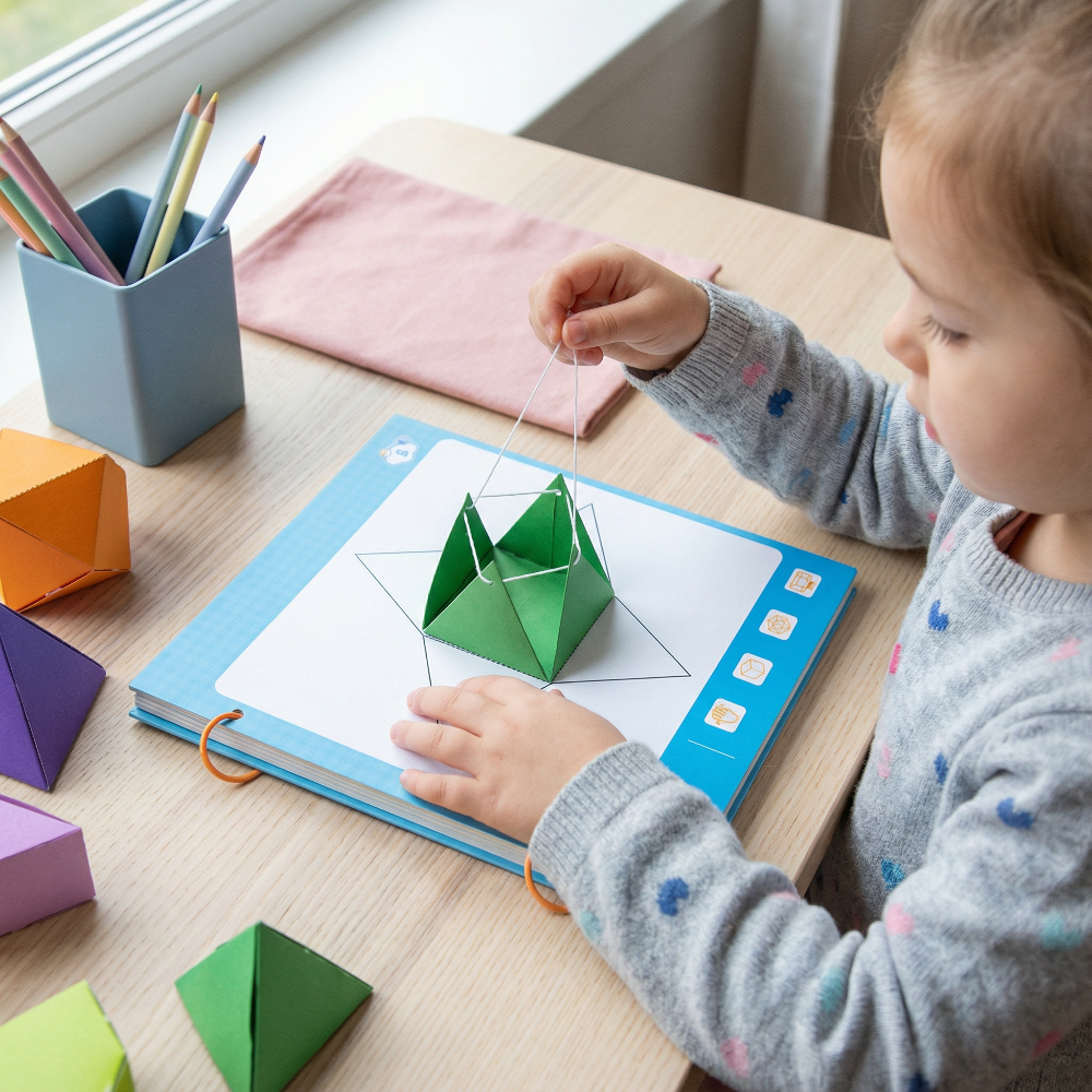 Geometry Book Kids Learning Activity Book Shapes - Image 1