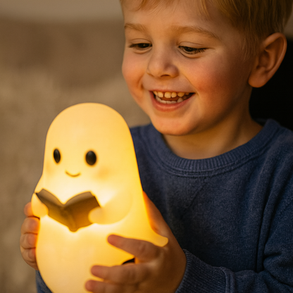 Ghost Night Light Cute LED Lamp Warm Glow and Fun Design - Image 2