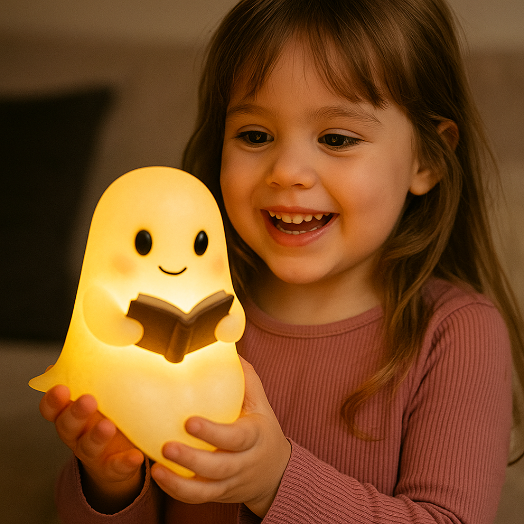 Ghost Night Light Cute LED Lamp Warm Glow and Fun Design - Image 5