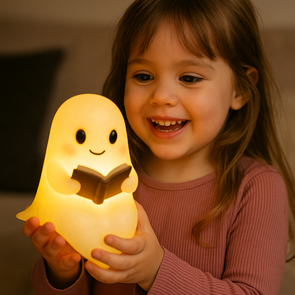 Ghost Night Light Cute LED Lamp Warm Glow and Fun Design - Image 5