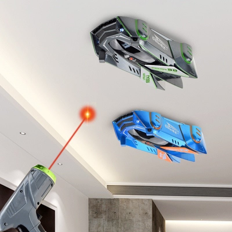 Gravity-Defying Rc Car Laser Controller Indoor Fun - Image 2