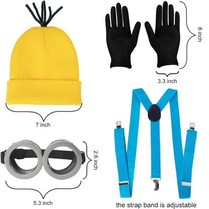 Halloween Costume Action Cosplay Companion Accessories Set Dress Up