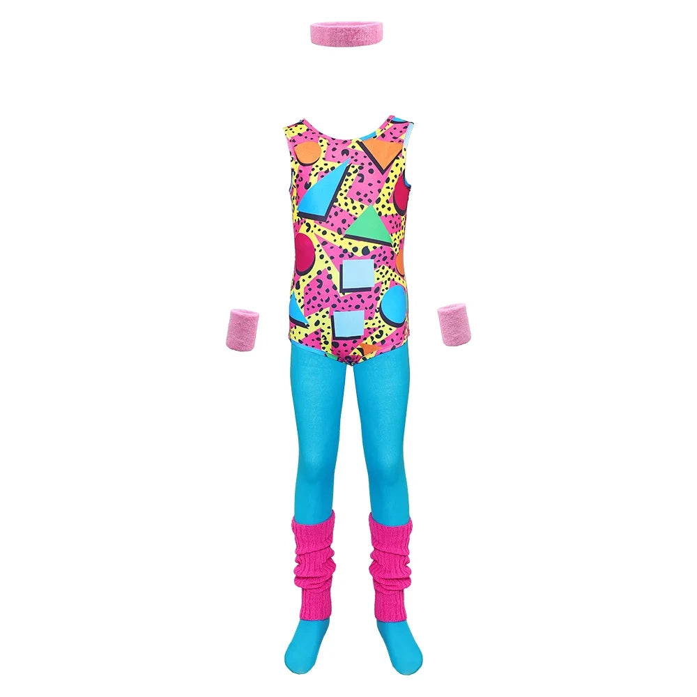 Halloween Costume Cosplay Jumpsuit 80s Costume - Image 2