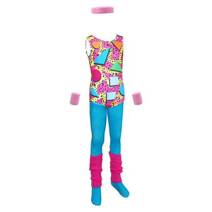 Halloween Costume Cosplay Jumpsuit 80s Costume - Image 5