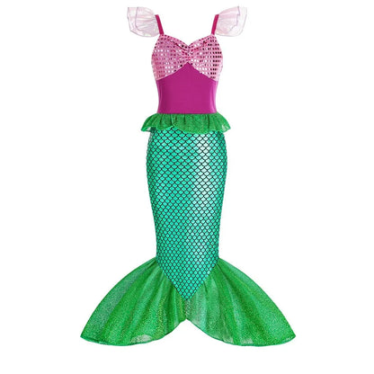 Halloween Costume Summer Dress Mermaid Princess Theme - Image 15