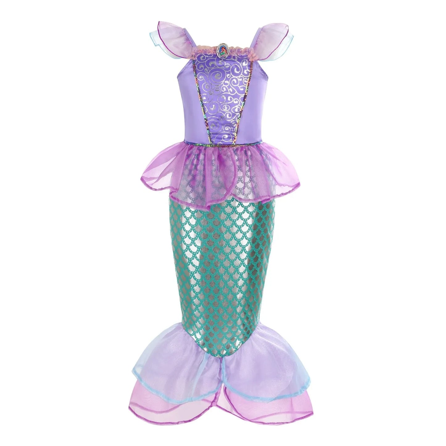 Halloween Costume Summer Dress Mermaid Princess Theme - Image 3