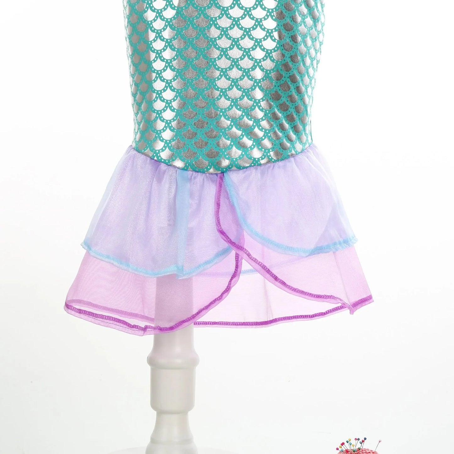 Halloween Costume Summer Dress Mermaid Princess Theme - Image 6