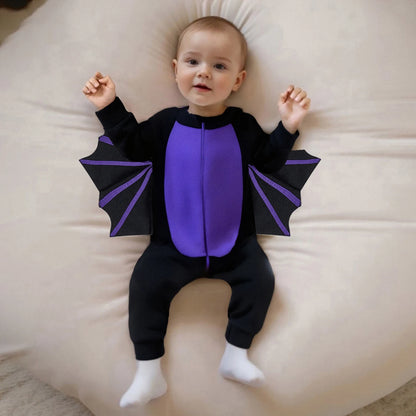 Halloween Costumes Bat Wings Bat Ears Infant Outfit - Image 3