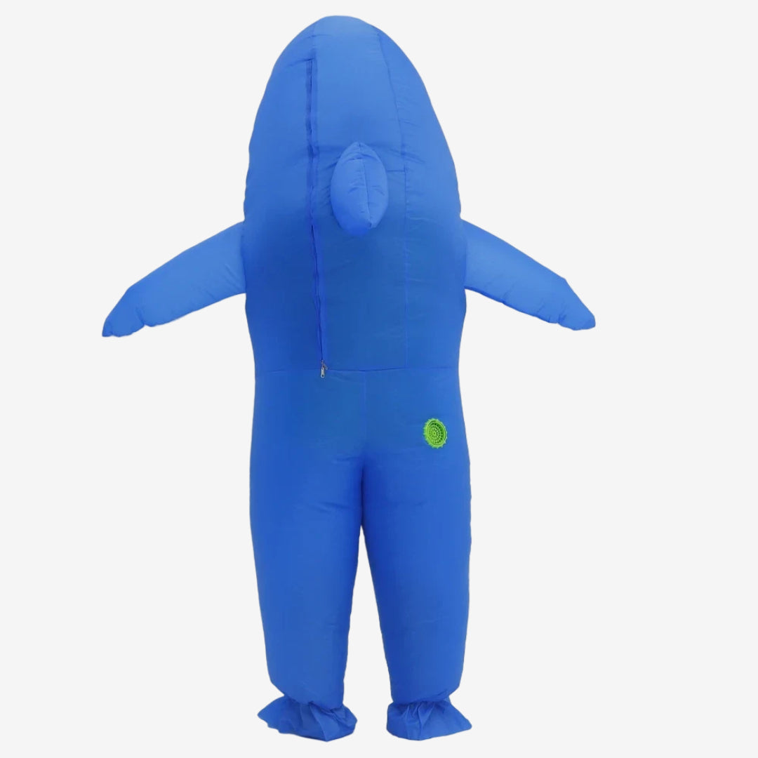 Halloween Costumes Inflatable Shark Mascot Outfit