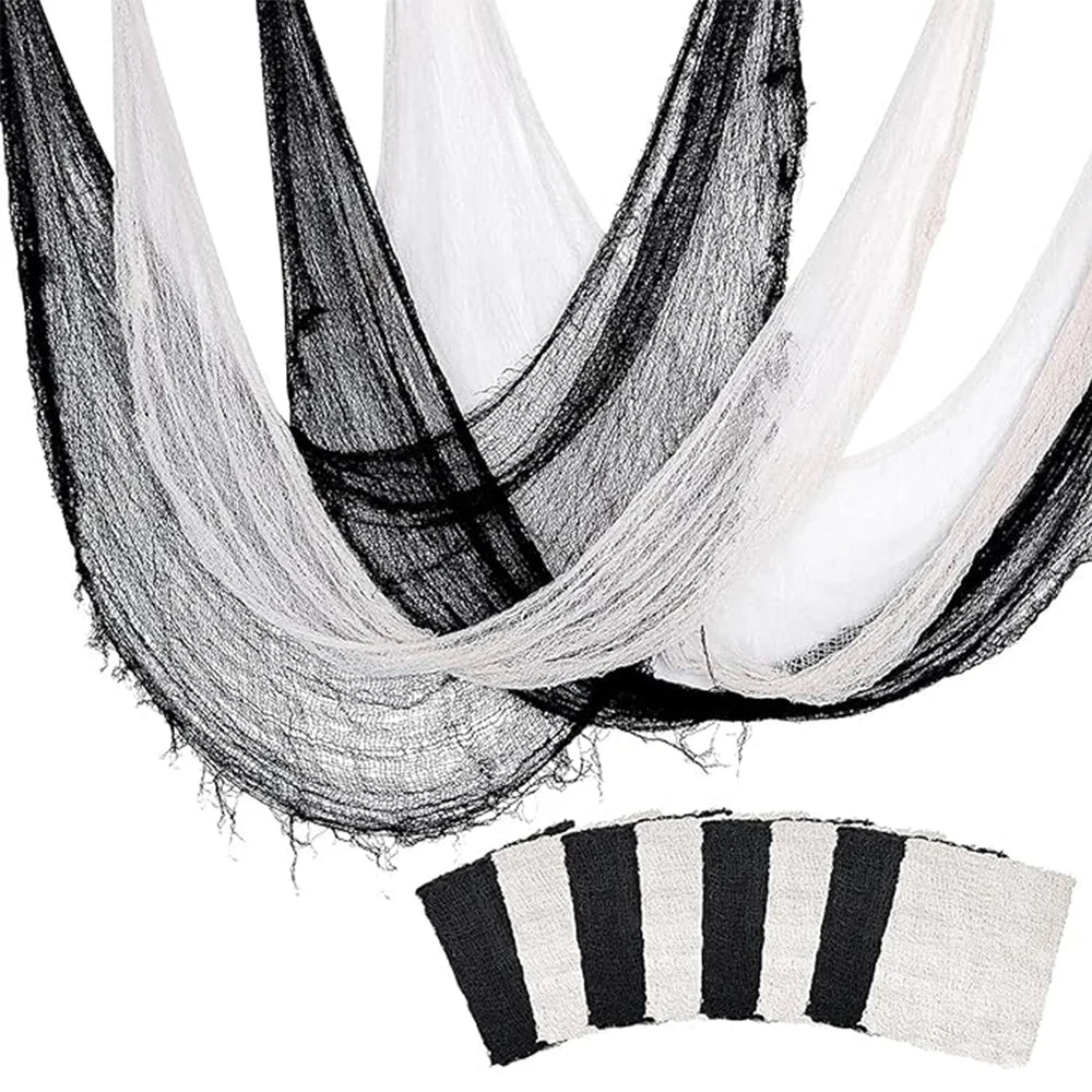Halloween Decoration Fabric Halloween Party Decor Stretchable Fabric - Image 1