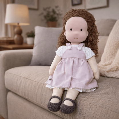 Handmade Cotton Waldorf Doll Creative Play and Imaginative Fun - Image 33