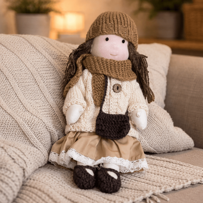 Handmade Cotton Waldorf Doll Creative Play and Imaginative Fun - Image 36