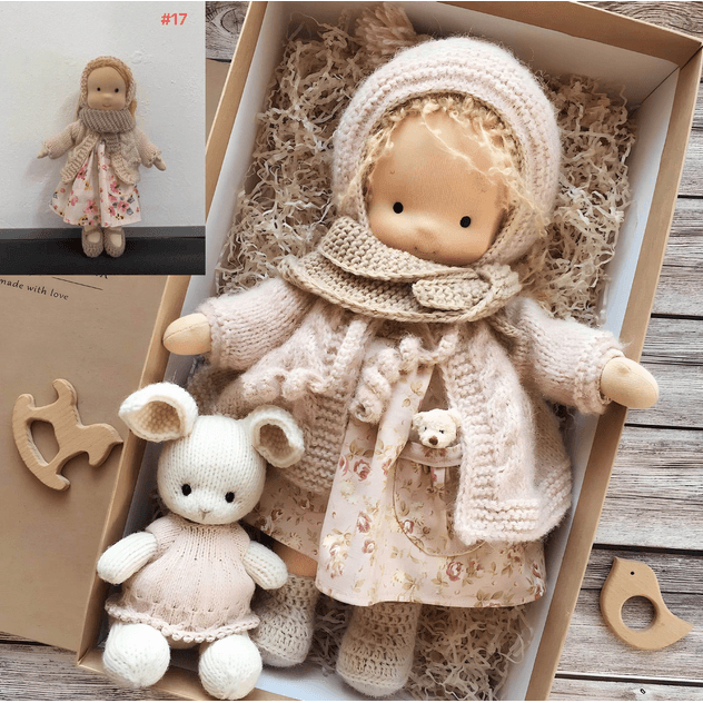 Handmade Waldorf Doll Accessories Soft Durable and Unique - Image 2