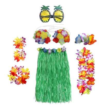 Hawaiian Costume Halloween Costume Flower Crown Set - Image 10