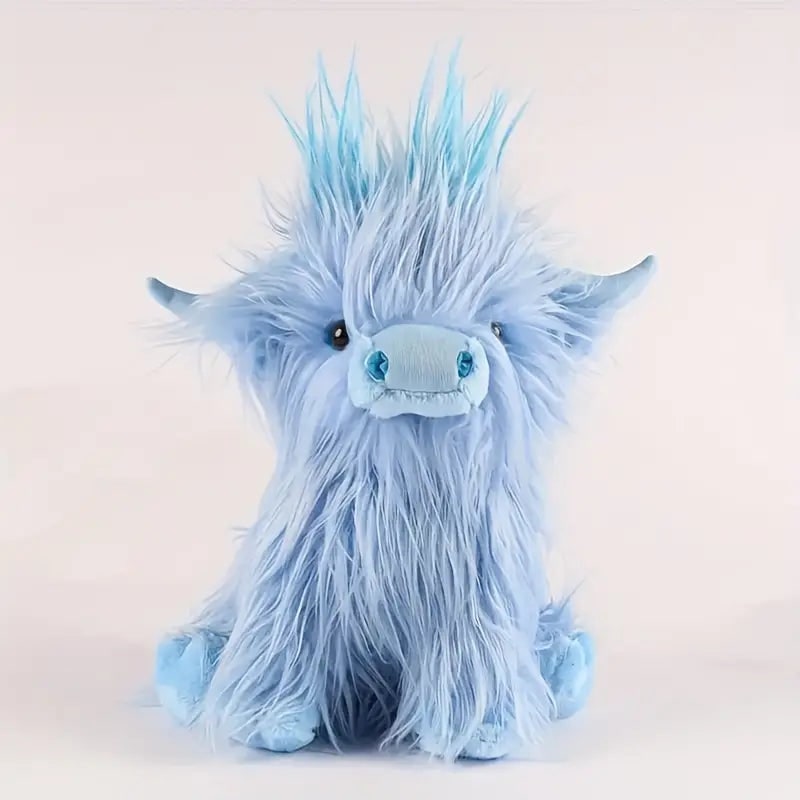 Highland Cow Plush Toy Soft Stuffed Animal 25cm - Image 3