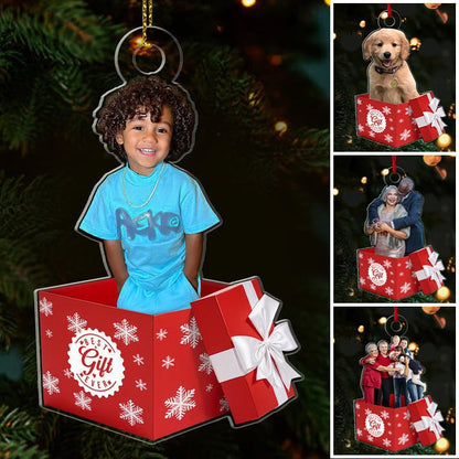 Holiday Ornament Personalized Ornament Custom Photo Ornament - Image 1