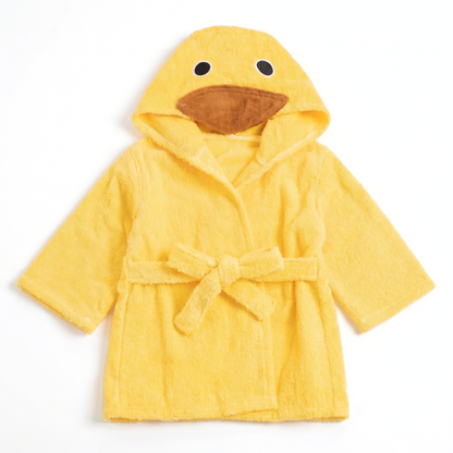 Hooded Bathrobe Children's Bathrobe Fun Animal Design - Image 14