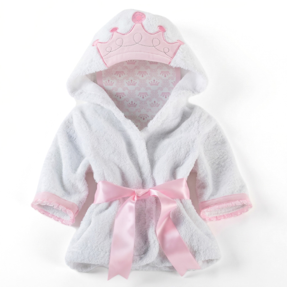Hooded Bathrobe Children's Bathrobe Fun Animal Design - Image 8