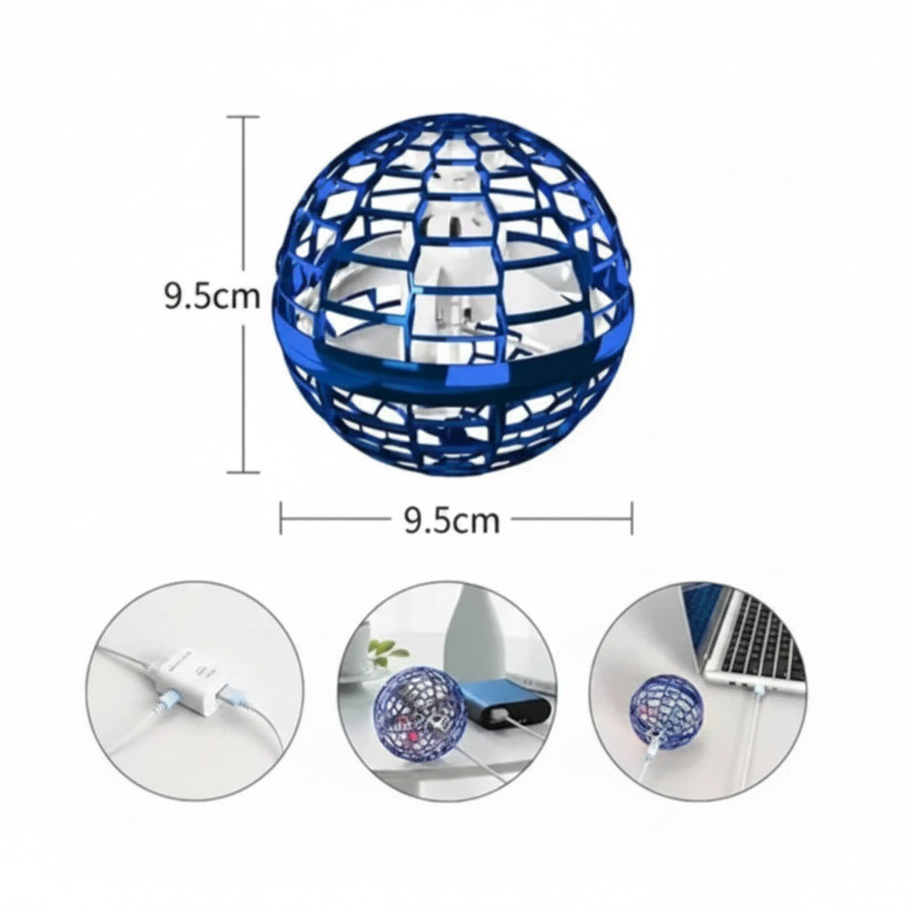 Hover Ball Toy Hovercraft LED Indoor Play Floating Ball Toy - Image 6