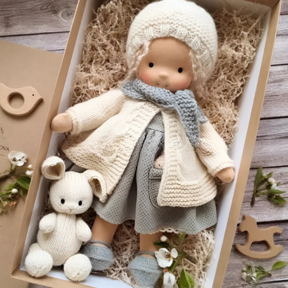 Waldorf Doll Cuddly Toy Handmade Gift Handmade Doll