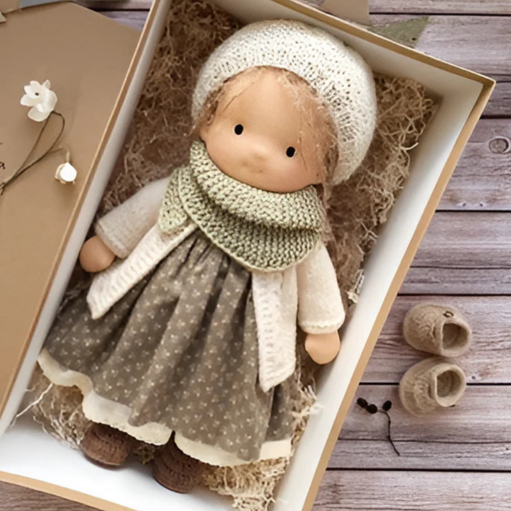 Waldorf Doll Cuddly Toy Handmade Gift Handmade Doll