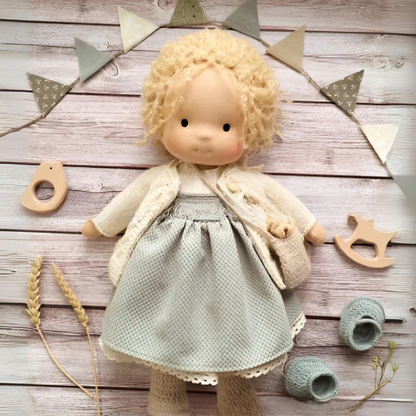 Waldorf Doll Cuddly Toy Handmade Gift Handmade Doll