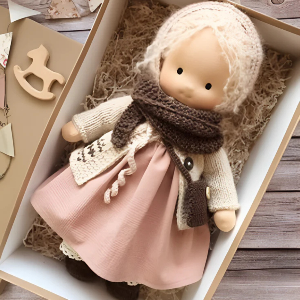 Waldorf Doll Cuddly Toy Handmade Gift Handmade Doll