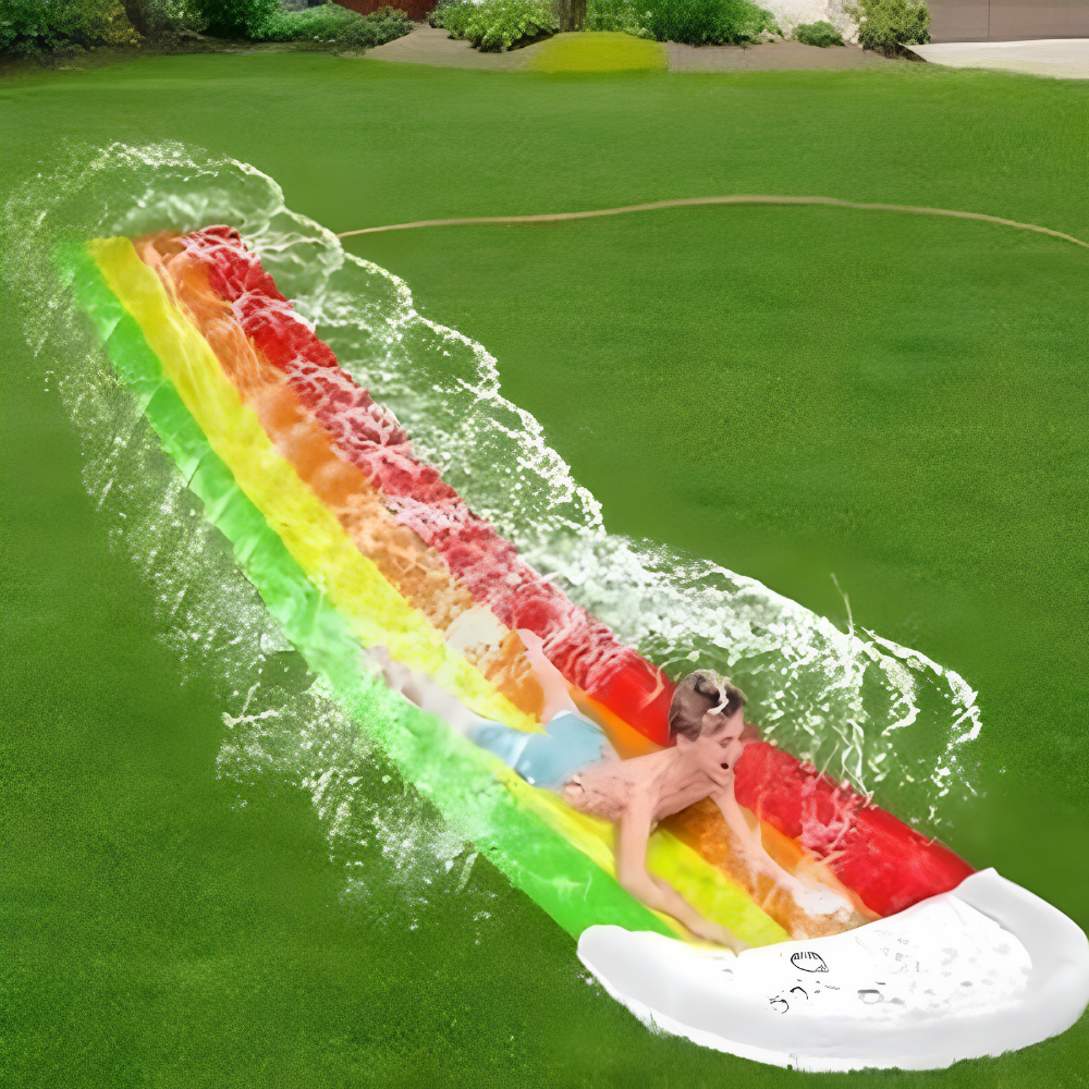Inflatable Water Slide Outdoor Backyard Fun Activity