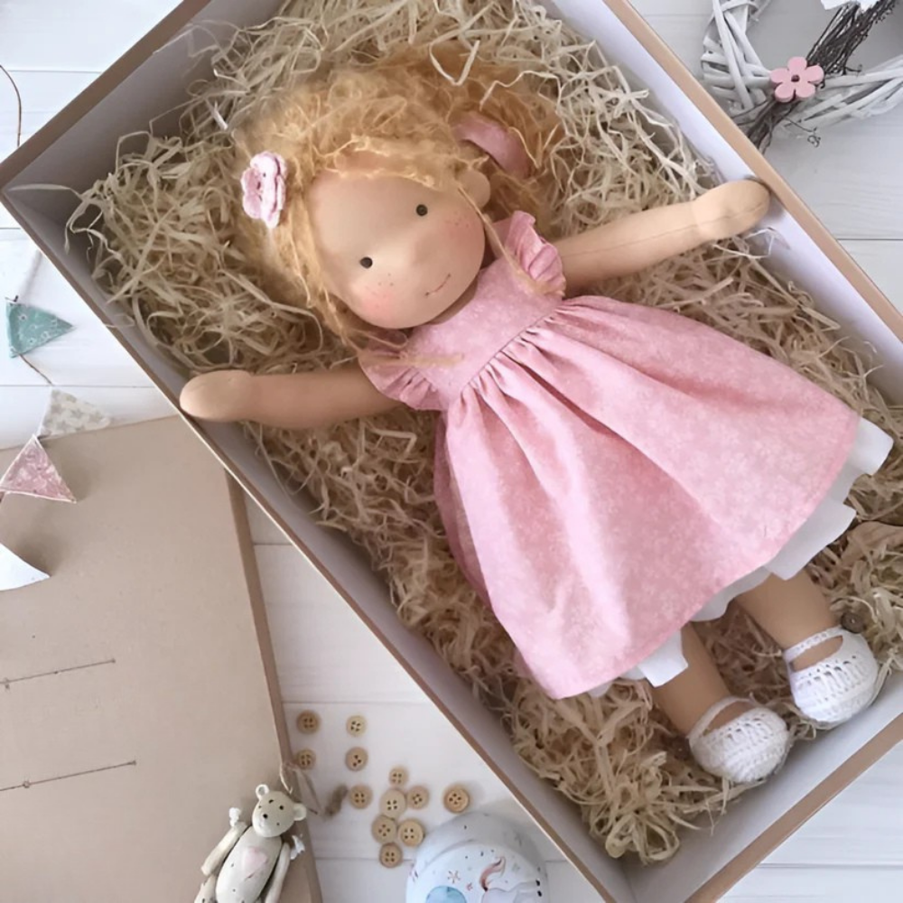 Waldorf Doll Cuddly Toy Handmade Gift Handmade Doll