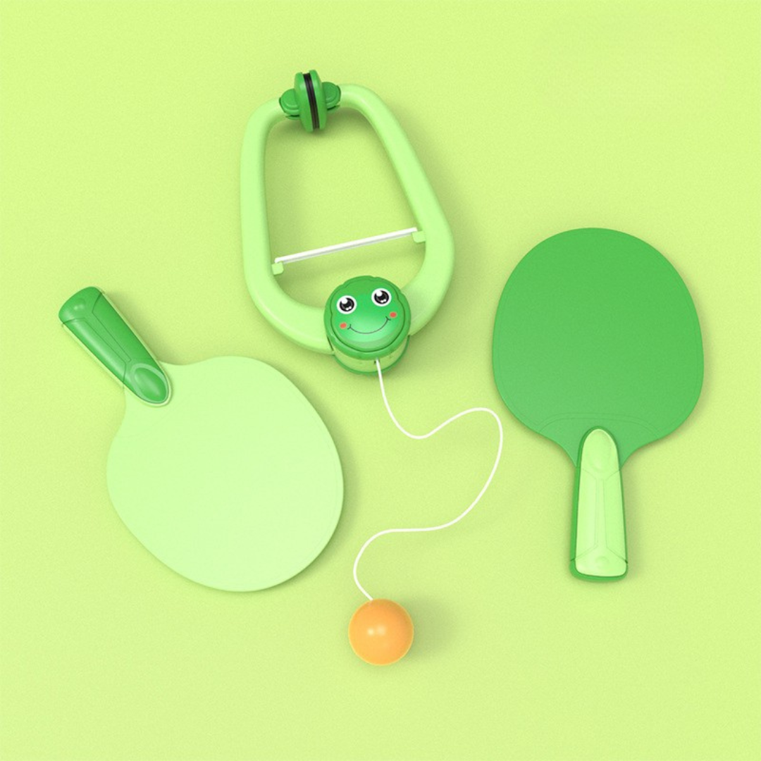 Indoor Ping Pong Game Set Adjustable Height and Fun Design - Image 5