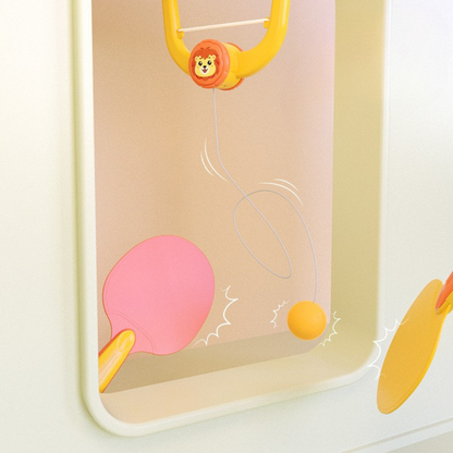 Indoor Ping Pong Game Set Adjustable Height and Fun Design - Image 7