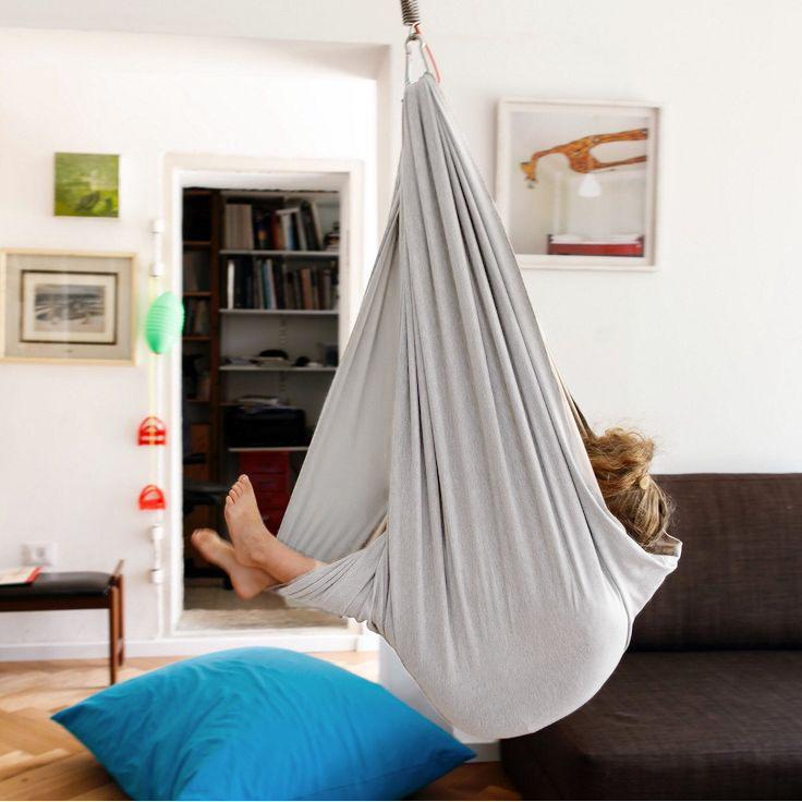 Indoor Sensory Swing Calming Hammock Focus and Relaxation - Image 2