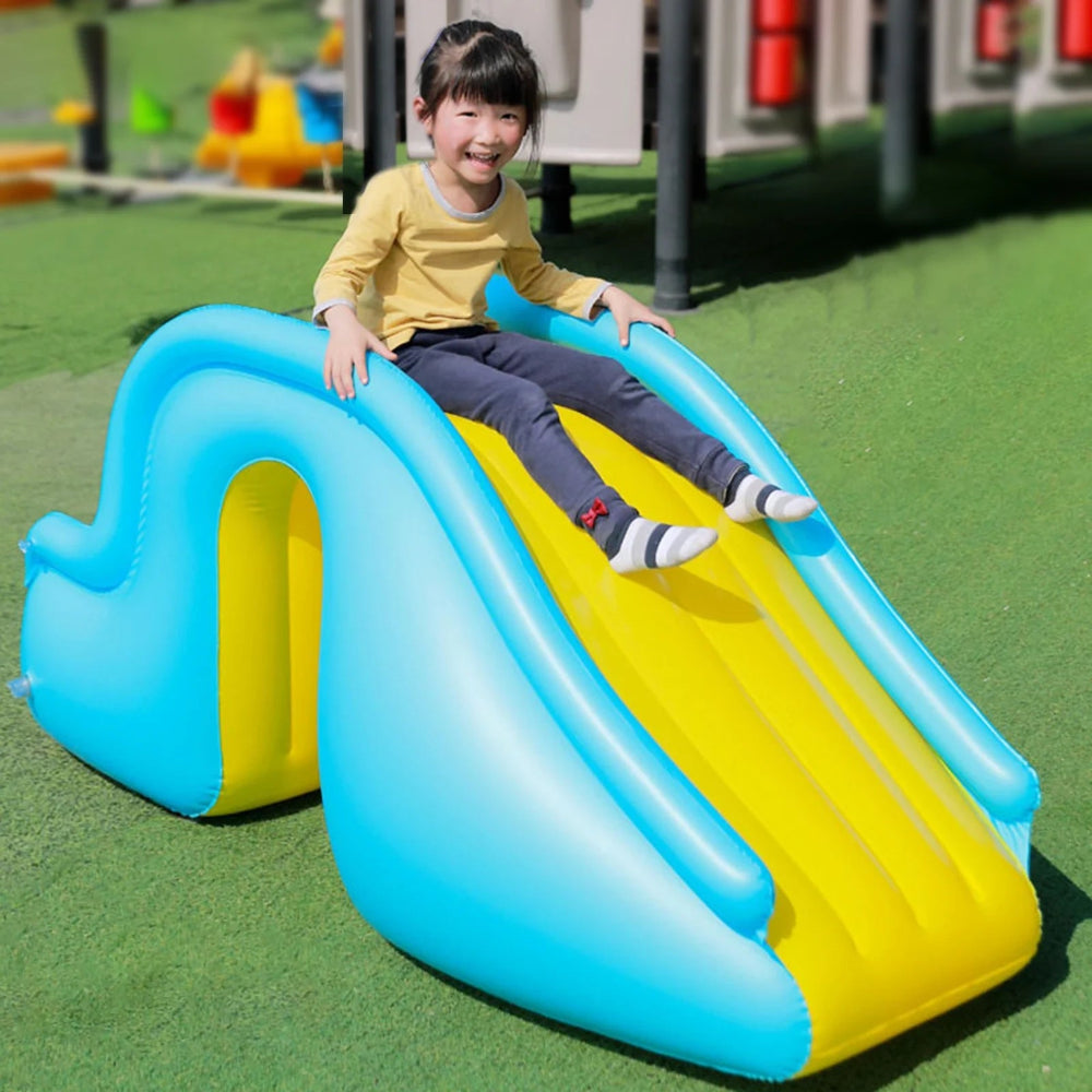Inflatable Water Slide Pool Slide Kids Fun Activity - Image 1