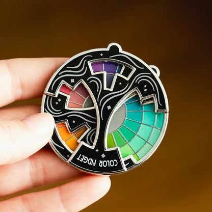 Interactive Colorful Fidget Spinner Toy Stress Relief and Fun - Image 1