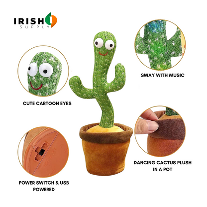 Interactive Dancing Cactus Toy Singing Mimic Rechargeable - Image 4