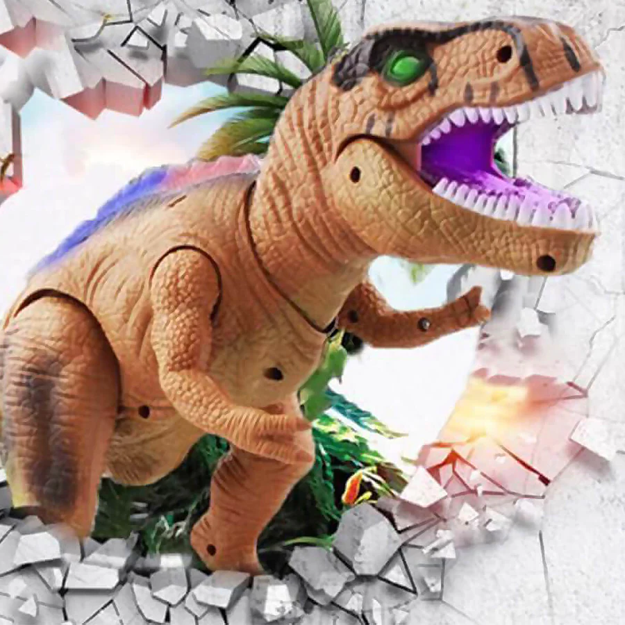 Interactive Dinosaur Toy Remote Control T-Rex LED Lights - Image 3