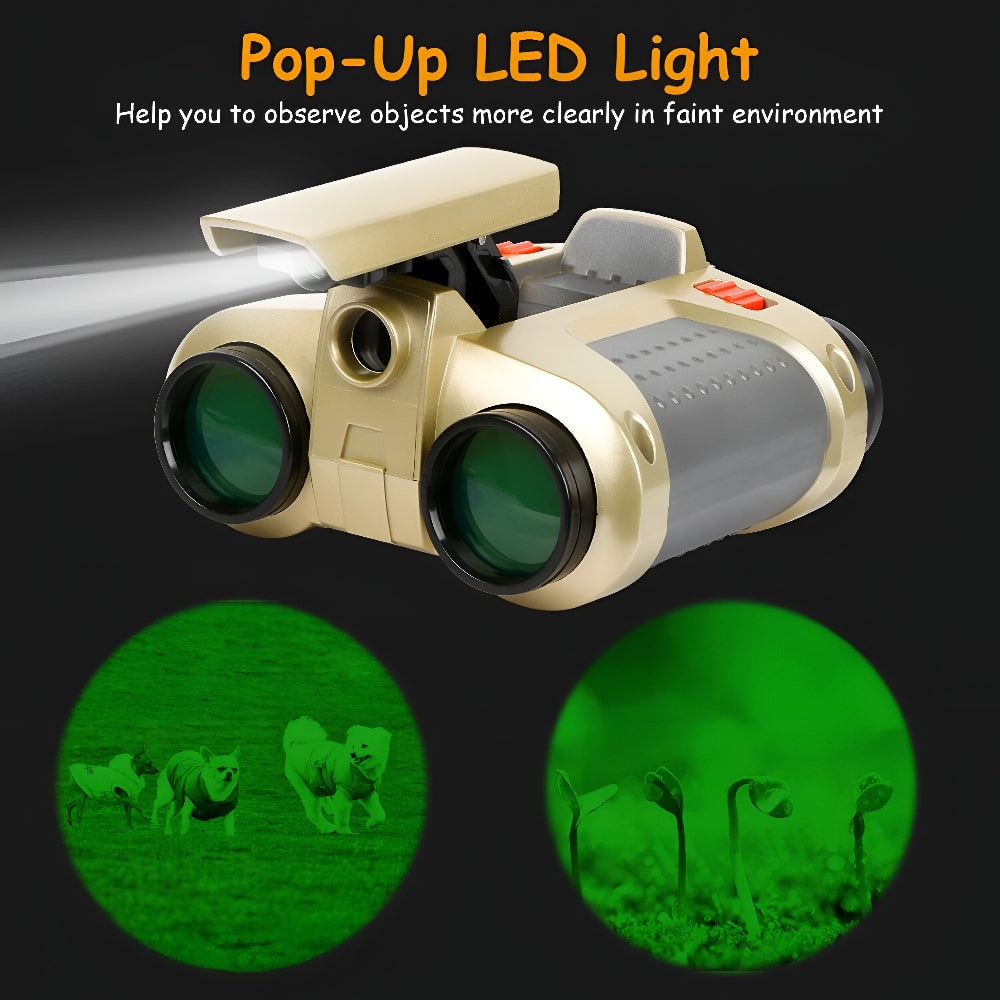 Kids Binoculars Outdoor Adventure Binoculars Night Vision Binoculars - Image 5