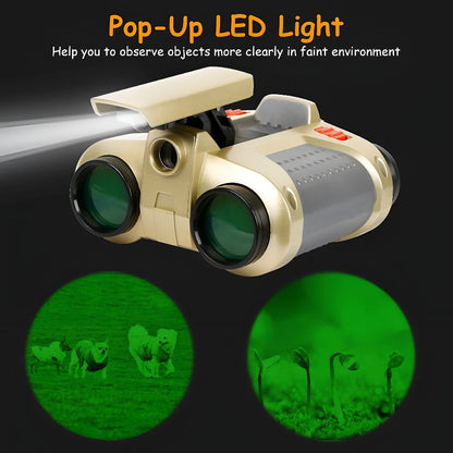 Kids Binoculars Outdoor Adventure Binoculars Night Vision Binoculars - Image 5